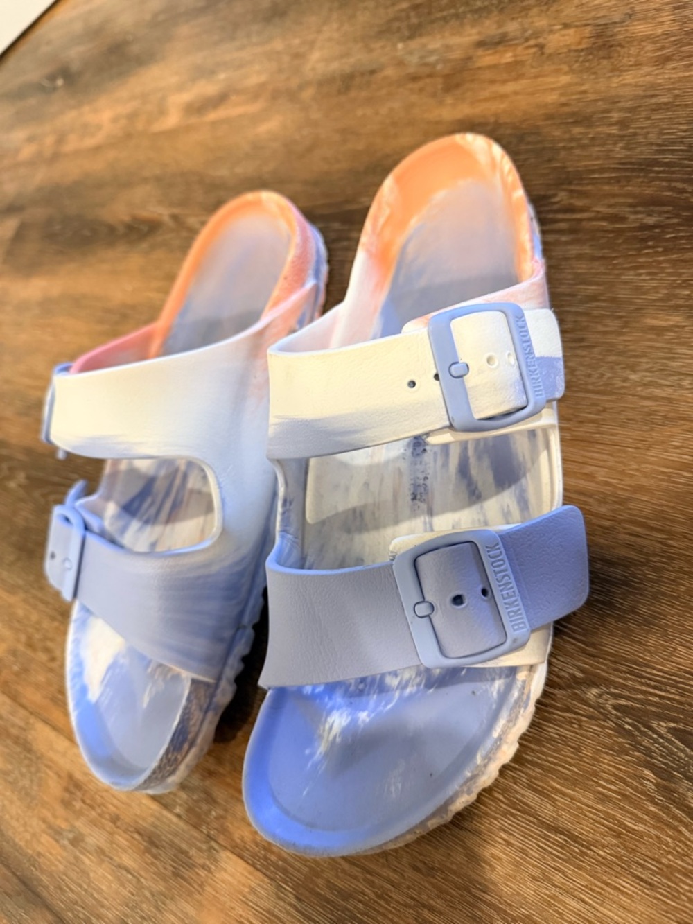 Birkenstock Arizona EVA sandals 💜🍑 - Picture 4 of 5